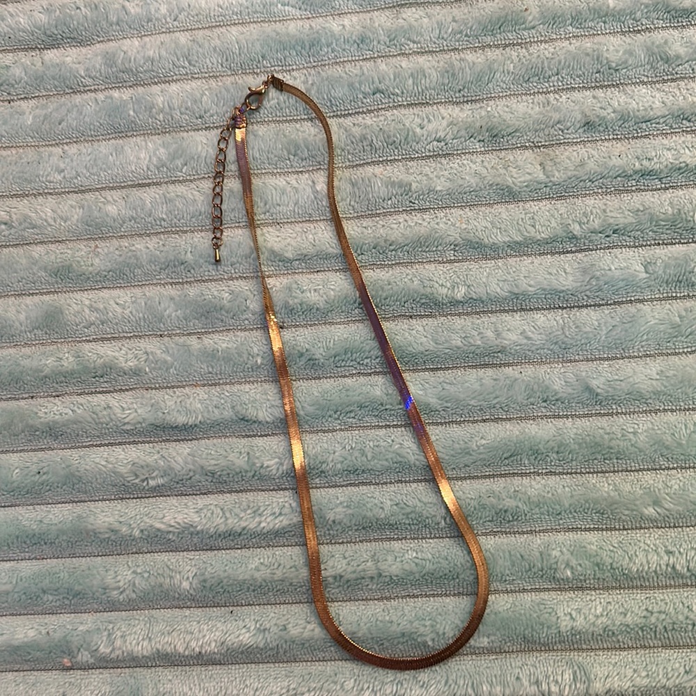Gold necklace